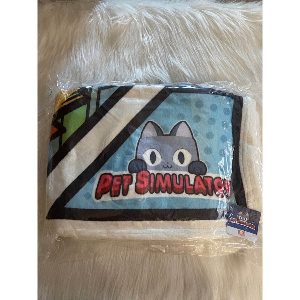 Pet Simulation Fleece Blanket From The Pet Simulation Game New